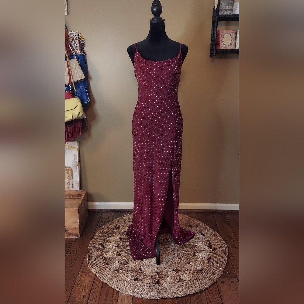 Windsor Diamond Studded Formal Gown Size S - Picture 1 of 16